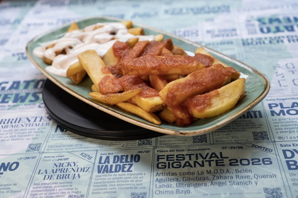 Patatas dos salsas